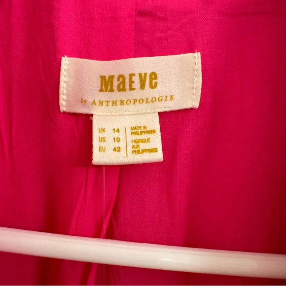 NWT Anthropologie Maeve Double-Breasted Blazer - Picture 5 of 6